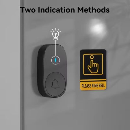 Wireless Doorbell Set | Беспроводной Дверной Звонок | Simsiz Qapı Zəngi Dəsti
