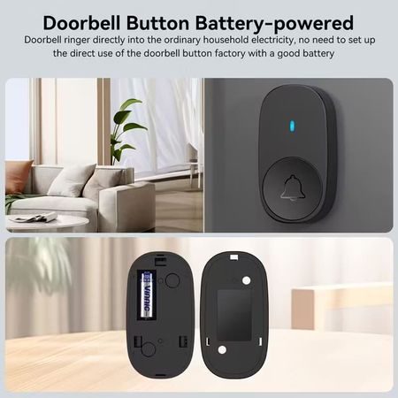 Wireless Doorbell Set | Беспроводной Дверной Звонок | Simsiz Qapı Zəngi Dəsti