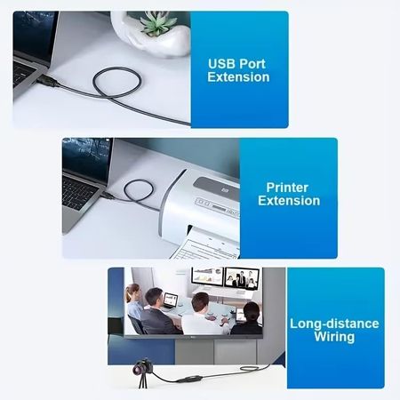 USB 2.0 Active Extension Cable 10 Metr
