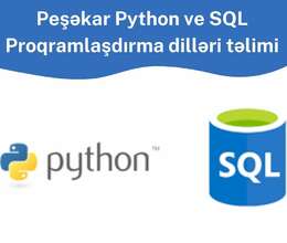 Peşəkar Python ve SQL təlimi 