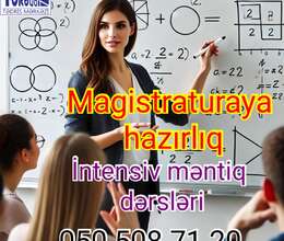 Məntiqdən magistraturaya intensiv hazırlıq 