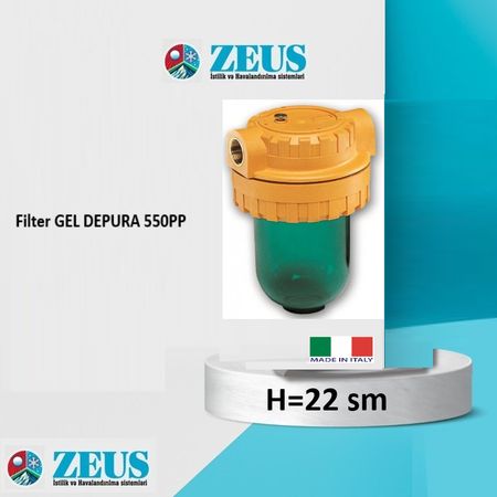 Filter GEL DEPURA 550-İtaliya – Santexnika və sauna – ucuztap.az