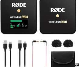 Yaxa mikrofonu Rode Wireless GO II Single – Studia və konsertlər üçün – ucuztap.az