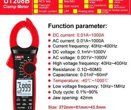 Cərəyan sıxacı UNİ-T UT 208B