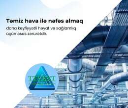 Havalandırma sistemlərinin satışı və quraşdirilması – Bakı – ucuztap.az