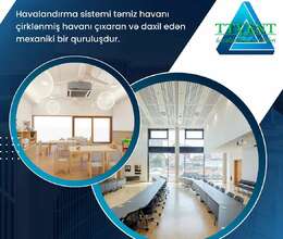 Havalandırma sistemlərinin satışı və quraşdirilması – Digər – ucuztap.az
