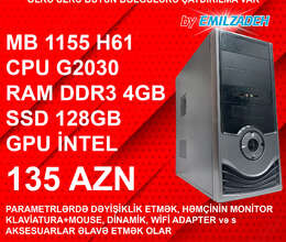 Masaüstü Kompüter Qori DDR3