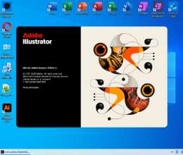 "Adobe Illustrator 2025" proqramı