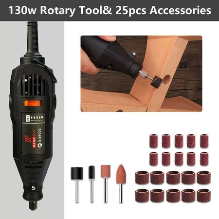 130W Rotary Tool Mini Drill
