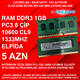 Operativ Yaddaş DDR3 1GB 1066/1333Mhz Sodimm