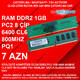 Operativ Yaddaş DDR2 1GB 667/800Mhz Dimm