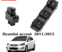 Hyundai accent 2011-2015 üçün şüşə qaldıran knopka blok satılır.