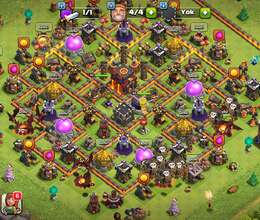 Clash of clan bələdiyə 10 maks