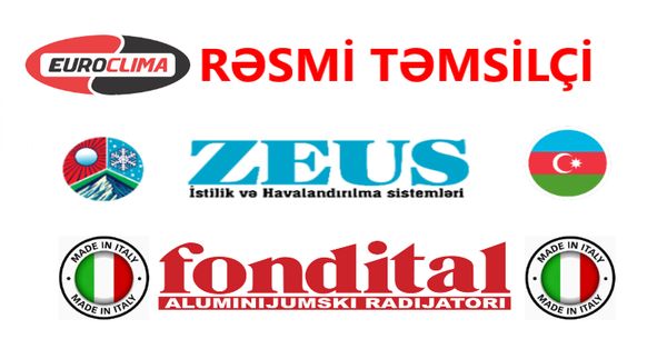 Radiator Vertikal Fondital-İtaliya