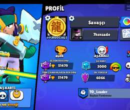 Brawl stars hesabı təcili satılır!