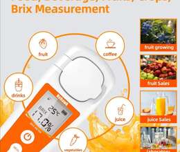 Meyvə şəkərini ölçən refeaktometr