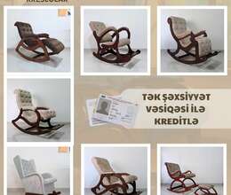 Yellənən kreslolar tək şəxsiyyət vəsiqəsi ilə KREDİTLƏ