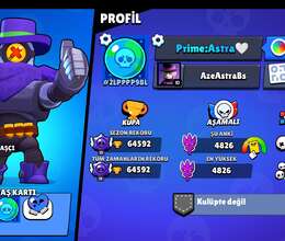 65k Brawl Stars hesabı 