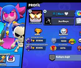 85k Brawl Stars hesabı satılır 