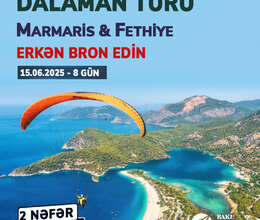2 Nəfəlik Marmaris və Fethiye Tur Paketi