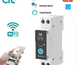 uya WiFi Ağıllı Avtomat 25A – Smart Ev üçün İdarə və Sayğac Funksiyalı