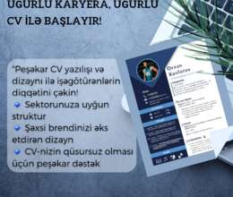 Peşəkar CV hazırlama xidməti