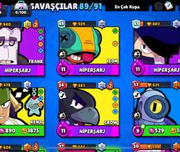 Brawl stars hesab 39k 