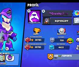 Brawl Stars hesabı Satılır təcili 200 manatdan cox pul vurulub icinde 100 elmas 