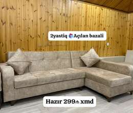 Divan açılan bazalı 