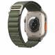 "Apple Watch Ultra Green Alpine 49mm" kəməri