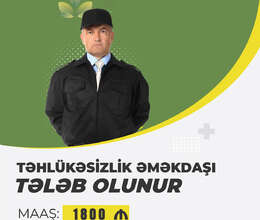 Mühafizəçi Tələb olunur