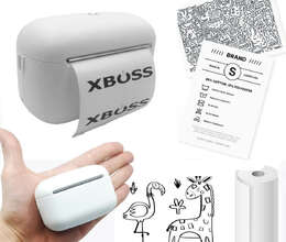 XBoss L2 Mini Etiket Printeri – Simsiz, Portativ Termal Yazıcı