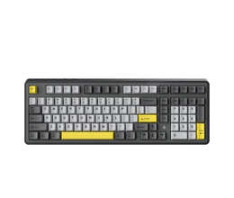Ajazz AK980 Black-Gray-Yellow - Wireless
