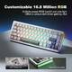 Yunzii AL66 mexaniki Rgb naqilsiz klaviatura