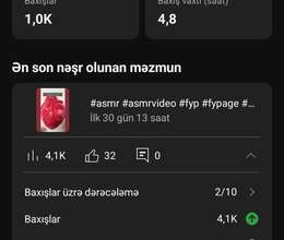 YouTube hesabı 