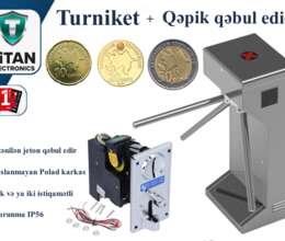 Turniket qəpik qəbul edici