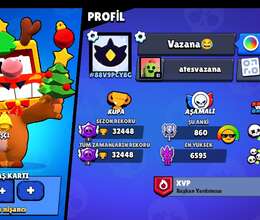 Brawl stars hesab 32k