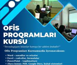 Ofis proqramları kursu 