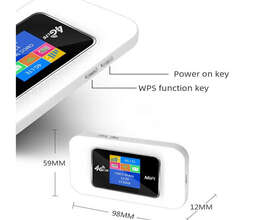 4G LTE Mini WiFi Cib Modemi – Modemlər və routerlar – ucuztap.az
