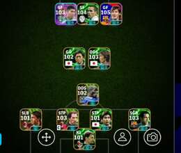 eFootball 2025 – 3184 Güc | 105 Messi | Xabi Alonso Məşqçi | Full Kadro