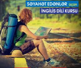 İngilis dili kursu səyahət edənlər üçün 