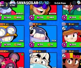 Brawl hesap satış