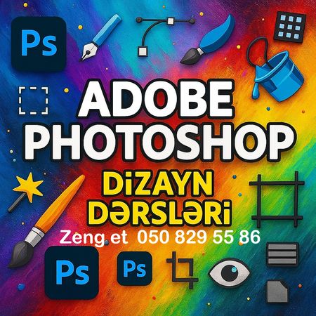 Photoshop Qrafik Dizayn Kursları Ferdi Dərslər – Hazırlıq kursları – ucuztap.az