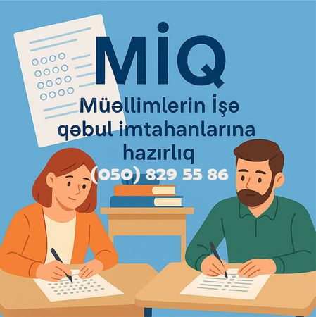 MİQ Sertifikasiya Imtahana Hazirliq Kursu – Hazırlıq kursları – ucuztap.az