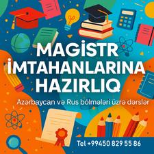 Magistratura Imtahanlarına Hazırlıq Az- Rus Bölmə