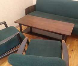 Divan, kreslo, jurnal masası