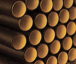 Qofralı (qarmoşka, koruge) boru