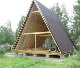 A Frame Ev Tikintisi Təmiri