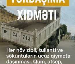 Təmir və tikintidən sonra yaranan zibil tullantı və söküntülərin atılması 