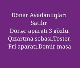 Dönər Avadanlıqları Satılır 